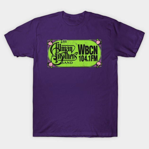 WBCN Boston / The Allman Brothers T-Shirt by CultOfRomance